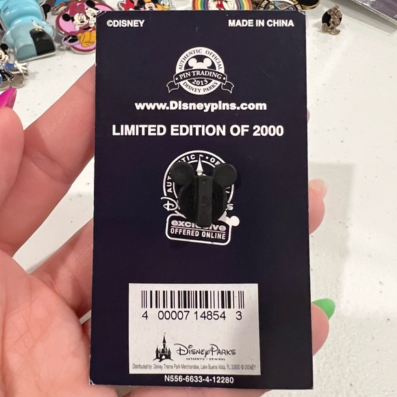 Disney Pin 2013 Limited Edition Online Exclusive Mickey Minnie At Magic Kingdom - Picture 2 of 5